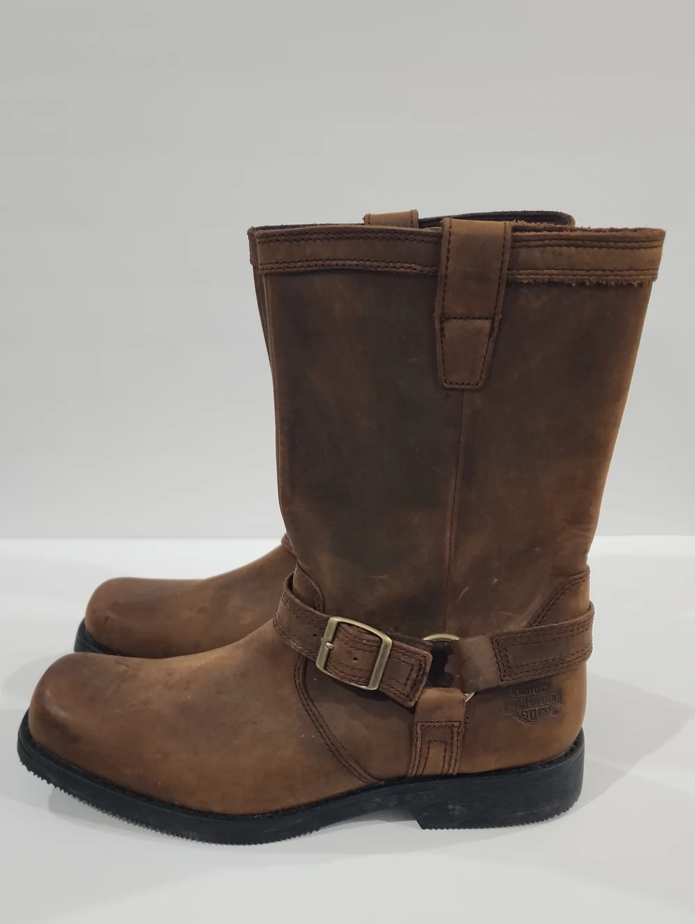 Harley-Davidson Camden Leather Harness Boots